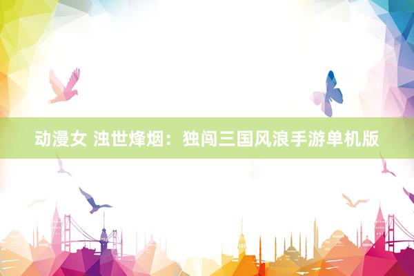 动漫女 浊世烽烟：独闯三国风浪手游单机版