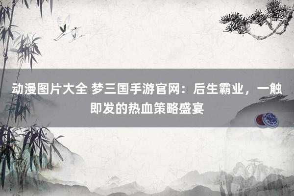 动漫图片大全 梦三国手游官网：后生霸业，一触即发的热血策略盛宴
